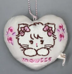 【中古】キーホルダー MOUSSE 「mikko characters クッションマスコット」