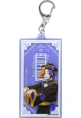 【中古】キーホルダー 御影玲王 霊符アクリルキーホルダー(描き下ろし) キョンシーver. 「ブルーロック collaboration cafe in SMILE BASE CAFE」