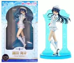 【中古】フィギュア 園田海未 「ラブライブ!」 スーパープレミアムフィギュア ”園田海未-Snow halation”