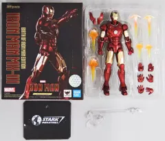 【中古】フィギュア S.H.Figuarts アイアンマン マーク3 -<<Birth of Iron Man>> EDITION- 「アイアンマン」 魂フィーチャーズ2020開催記念商品