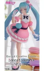 【中古】フィギュア 初音ミク 「キャラクター・ボーカル・シリーズ 01 初音ミク」 Exc∞d Creative Figure SweetSweets-マカロン-