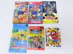 スーパーファミコン・ゲームボーイ ソフト 説明書 6冊 セット★ゴエモン マリオ など