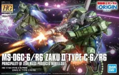 【中古】プラモデル 1/144 HG MS-06C-6/R6 ザクII C-6/R6型 「機動戦士ガンダム THE ORIGIN」 [5057576]