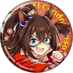 【中古】バッジ・ビンズ エルコンドルパサー 「ウマ娘 プリティーダービー キャラバッジコレクション A 熱血ハチャメチャ大感謝祭！」