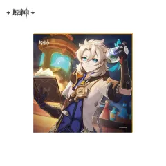 【中古】紙製品 アルベド(2023) 命定の日シリーズ キャラ色紙 「原神」