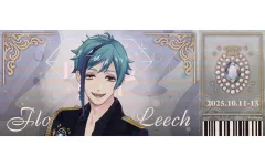 【中古】キャラカード フロイド・リーチ 「ディズニー ツイステッドワンダーランド 3D Magical Live -Blazing Jewel- ランダムチケット風カード vol.1」