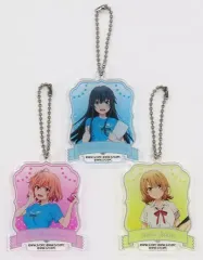 【中古】キーホルダー 雪ノ下雪乃＆由比ヶ浜結衣＆一色いろは アクリルキーホルダー3種セット 「やはり俺の青春ラブコメはまちがっている。展」 グッズ付きチケット特典