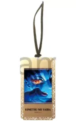 【中古】ブックカバー・栞 無限城編第二弾キービジュアル 金のしおり 「鬼滅の刃」