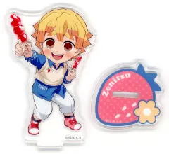 【中古】アクリルスタンド・アクリルパネル 我妻善逸 「鬼滅の刃 Strawberry Festival2025 ランダムアクリルスタンドB」