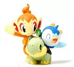 【中古】フィギュア たびだちの仲間(ナエトル・ヒコザル・ポッチャマ) 「ポケットモンスター ダイヤモンド＆パール」 DSソフト同時購入特典