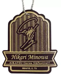 【中古】キーホルダー・マスコット(キャラクター) 三ノ輪ヒカリ 「アイカツ!シリーズ 5thフェスティバル!! SHINING SIGN* season：いちご サインに夢中!」