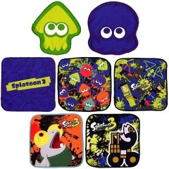 [Used] Miscellaneous Goods Set of 7 Design Towels "Ichiban Kuji Splatoon 3" Prize F
