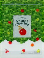 [Used] Bag - Shizue (Fruit) Zipper Bag - "Ichiban Kuji Animal Crossing Welcome Back! Happy Memories" Prize F