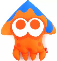 [Used] Cushion - Squid (Orange) INK YOU UP Cushion "Splatoon"