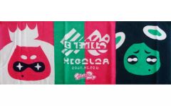 [Used] Towel/Hand Towel (Character) HighkaLive Face Towel "Splatoon 2" Nico Nico Chokaigi 2018 Goods