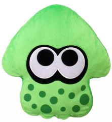 [Used] Cushion/Body Pillow (Character) Squid (Neon Green) Cushion "Splatoon 2"