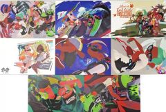 [Used] Postcard: Awesome Summer Postcard Collection "Splatoon 2" Platinum Point Exchange Item