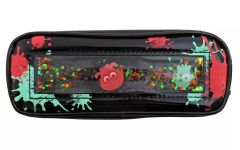 [Used] Stationery and other items: Squid & Octopus Float Pen Case from "Splatoon 3" - Squid and Octopus swimming! Float Pen Case BOOK included.