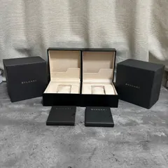 BVLGARI ブルガリ 時計 ケース 空箱 BOX 外箱付 腕時計用 2個セット 冊子付