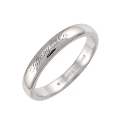 ティファニー TIFFANY&Co. ルシダ ノーツ バンド 9号 リング 幅3mm Pt プラチナ 指輪 Lucida Notes Ring 90336964