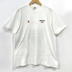Supreme×Ducati シュプリーム ドゥカティ Logos Tee ロゴ Tシャツ Lサイズ ※中古