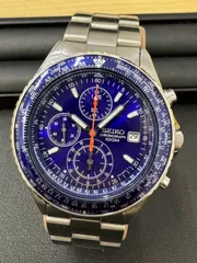 TC090901【現状不動品・動作未確認】SEIKO　セイコー　7T92-0CF0　フライトマスター　クロノグラフ　腕時計　S-0.1-5.0