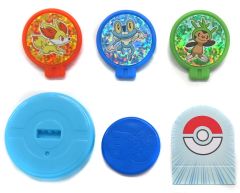【中古】ハッピーセット まとあてホッケー(ハリマロン・フォッコ・ケロマツ) 「ポケモン 第2弾」 ハッピーセット
