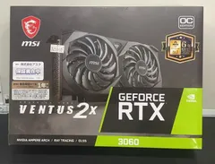 ★MSI GeForce RTX 3060 VENTUS 2X 12G OC 12GB   グラフィックボード ++925960　B08WHJFYM8