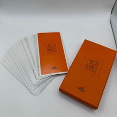 【美品】エルメス ノッティングカード スカーフアレンジ見本帳 箱付き