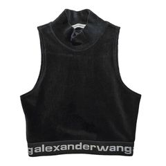 alexanderwang トップス ベロア タンクトップ クロップド - メルカリ