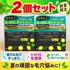 パーフェクトワンフォーカス スムースクレンジングバーム75gX2個セット