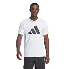 アディダス 半袖 Tシャツ TR-ES FR ロゴ Tシャツ メンズ BXH37 ホワイト/ブラック (IM4373) L [ホワイト/ブラック(IM4373)] [L]