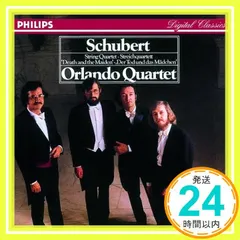 【期間限定】Death & The Maiden [CD] Schubert; Orlando Quartet_02