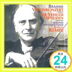 【期間限定】Brahms;Violin Concerto in D [CD] Menuhin? B.P.O; Kempe_02