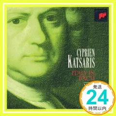 Js Bach;Italian Concerto [CD] Cyprien Katsaris_02 送料無料