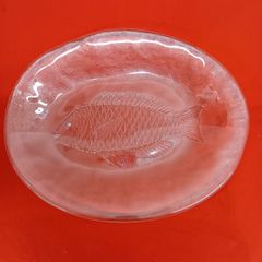 KOSTA BODA　大皿　ガラス　スウェーデン　魚　マリーナ　コスタボダ
