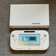 ジャンク品】Wii U 本体 ゲームパッドセット ホワイト - メルカリ