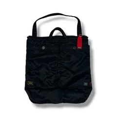 WTAPS  × PORTER 17AW 2WAY HELMETBAG ヘルメットバッグ ダブルタップス  × ポーター ブラック F （19135M）