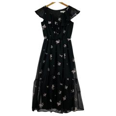GANNI ガニー ダブルジップ オフショルダー ミニワンピース size36