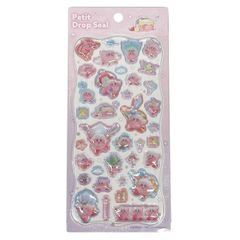 星のカービィ プチドロップシール COPY ABILITY 305471 ｜ カミオジャパン シール デカール ステッカー  ちゅるんぷっくり