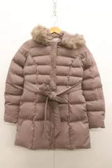 【中古】 LIP SERVICE レディースコート S LADY LINE中綿コート LIP SERVICE S 紫 パープル 無地