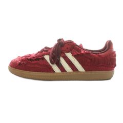 アディダスオリジナルス adidas originals キャロライン フウ サンバ Caroline HU Samba OG Satin スニーカー シューズ 24.5cm 赤 レッド JP9281 /AN