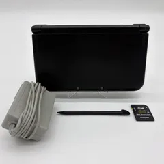 【初期化済み/動作品】Nintendo 3DSLL SPR-001 ニンテンドー3DSLL SDカード付属 ブラック 黒 任天堂 822S