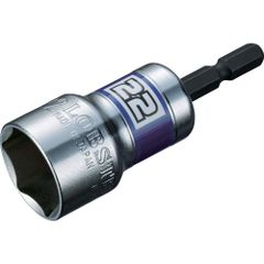 【在庫処分】ロブテックス 電ドルソケット ストロック ショートタイプ 22mm 6角 DS22SS
