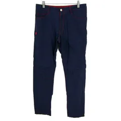 マウンテンイクイップメント パンツ ボトムス ストレッチ アウトドアウエア メンズ Mサイズ ネイビー MOUNTAIN EQUIPMENT 【中古】
