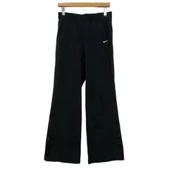 ナイキ フレアパンツ トラックパンツ ボトムス ドライフィット レディース Mサイズ ブラック NIKE 【中古】