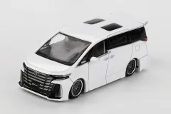 【新品】ミニカー 1/64 Toyota ヴェルファイア 40 KUHL (右ハンドル) (ホワイト) 「ミニGTシリーズ」 [MGT01180-R]