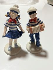 ロイヤルコペンハーゲン 2007 オスカー スーザン フィギュリン 2体