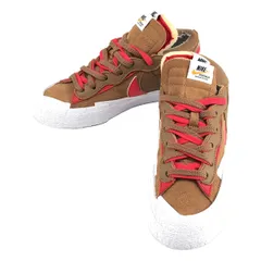 sacai / サカイ | × NIKE Blazer Low スニーカー DD1877-200 | 25 | ブラウン/ホワイト | レディース