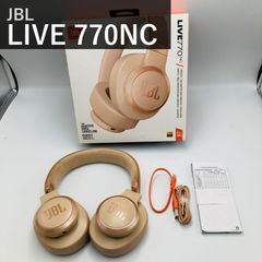 JBL LIVE 770NC ジェービーエル ワイヤレスヘッドホン JBLLIVE770NCSAT サンドストーン Bluetooth5.3 ハイブリッドノイズキャンセリング マルチポイント 最大65時間再生 Hi-Res AUDIO 国内正規品